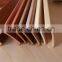 high quality u moulding shaped pvc profile edge banding for table and shelf