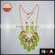 2015 Wholesale Fashion New Trend Necklace And Earring Jewelry Set