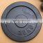 Black painted cast iron weight plate DY-WP-011