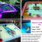 Funny 4 person air hockey table for sale,coin operated air hockey table machine