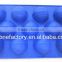 11 holes round shape silicone ice tray,food grade silicone chocolate mold