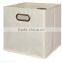 Oxford Collapsibele Storage Cube, Multi-Function Large Capacity Storage Box with Built-in Grommet Handles