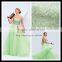 2015 the New Latest Green Party Evening Dress off Shoulder Elegant Mother of the Bride