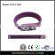 Cool cell phone accessories rubber bracelet usb flash drives for promotional gift(PVC-LY003)