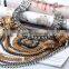 Exaggeration is big and heavy diamond necklace,Women's accessories
