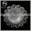 Good quality NK006 metal rhinestone button with big pearl for clothes