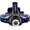10W xml t6 led aluminum rechargeable high power zoom headlamp for camping walking fishing