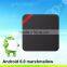 CE ROHS amlogic S905X Quad core android 6.0 marshmallow tv box 64bit Pendoo X8 PRO+ set top box