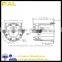 DCR1001 PAL Ignition Distributor Cap for CHEVROLET & GMC