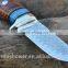 Fixed Blade Outdoor Hunting Knife With Bone Handle, Military Pocket Knife