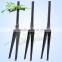 Wholesale road bike carbon fiber fork cheap price 700c carbon bike fork