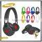 SNHALSAR S818 colorful stereo bass children wired headphones consumer electronics headsets