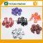 Colorful polyhedral dice in stock