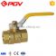 China made low price female threaded end forged brass angle ball valve