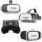 HOT Google cardboard VR BOX II 2.0 Version VR Virtual Reality 3D Glasses For 3.5 - 6.0 inch Smart phone+Bluetooth Controller 1.0