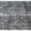 Wholesale Trendy black mesh fabric with GUN METAL embroidery beads