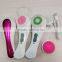 Travel use custom electric skin care face brush, Waterproof Sonic Wireless facial cleansing brush beauty equipment