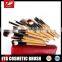 Professional Make up Brushes Set With Real Hair Nylon Hair Wood Handle