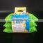 Set Of 3PCS Green Color Kitchen Cleaning Magic Sponge Scouring Pad With Mesh