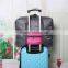 Alibaba China supplier high quality nylon cartoon printing blue sky travel luggage bag
