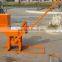 QMR1-40 manual clay interlocking brick machine video