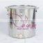 Stainless steel honey bee tank for storage honey with honey gate