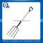 4 tine spading fork garden digging fork