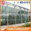 China factory direct steel frame glass greenhouse ventilation system