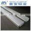 Hot selling aluminium profile for led strips with PMMA cover