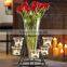 Centerpiece Metal Wire Flower Vase Stand Metal Candle Holder Parts