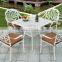 Sigma Outdoor Furniture Cast Aluminum Garden Dining Set Tables and Chairs