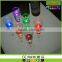 Led Light up Plastic Party Cups, Glow in the Dark Cups Milk Drinking Light cup 6 Pcs Set