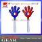 football fans 24cm plastic hand clapper/ hot sale noise maker handclapper