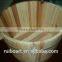 wooden foot bath barrel