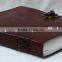 Handmade Vintage Plain Leather Journal With Clasp