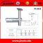 Stainless steel staircase accessories handrail bracket railing bracket