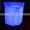 popular glowing led bar counter, illuminated home bar furniture