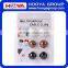 6pcs univeral solid line fixing clamp cable