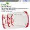 hot selling antimicrobial non slip flexible pp chopping board cutting board set