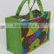 Multi color highly fashionable pattern printed goodie bag - earthfriendly - attractive size