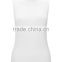 2016 Fashion Cream Sleeveless Knit Rib Tank Top HST8046
