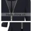 lady clothing garment manufacturer slim fit ruffle hem chiffon front zipper women autumn jacket 2015