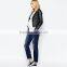 women ripped fashion blue loose style maternity jeans
