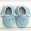 Factory Direct Wholesale Toddler Infant Leather Shoes Baby Girl Boy Tassel Moccasin Shoes