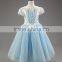 Children dress autumn snow romance 2016 new girls ice cap Christmas two piece shawl dress
