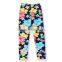 2015 New Arrival Summer kids leggins all over print