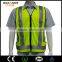 reflective tepe hi vis red visible photographer LED vest jacket