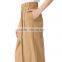 Puls size xxxl polished shirting side tie khaki cropped pants