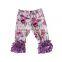 Wholesale Boutique Fashion Baby Clothes Spring Floral Clothes Wear organic cotton Baby Girl clothing