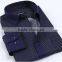 In stock cheap dot printed formal shirt for mens collared uniform work shirt